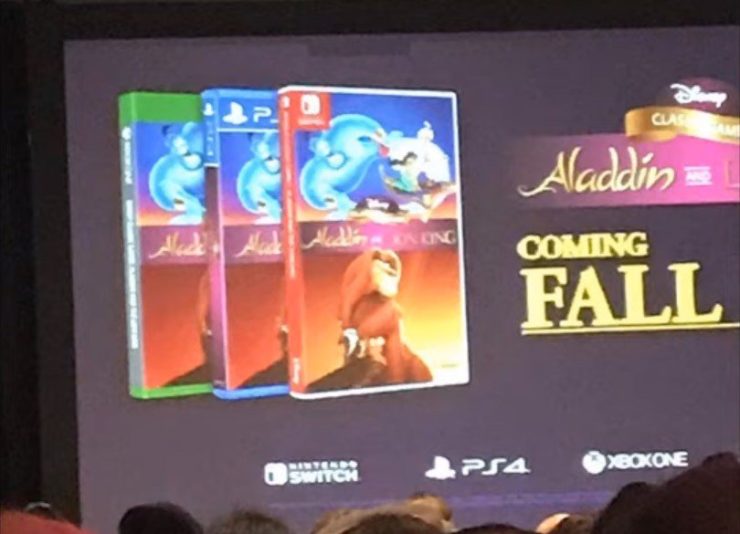 نسخه‌های بازسازی شده بازی‌های The Lion King و Aladdin معرفی شدند