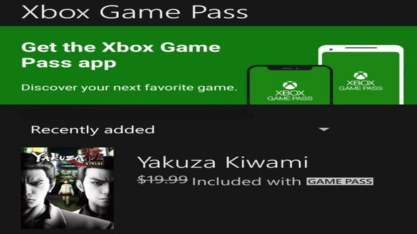 عنوانِ Yakuza Kiwami هم اکنون بر روی سرویسِ Xbox Game Pass در دسترس قرار گرفته است
