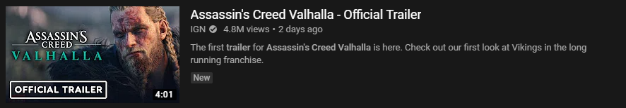 Assassin's Creed Valhalla در عرض دو روز رکورد Odyssey را شکست!